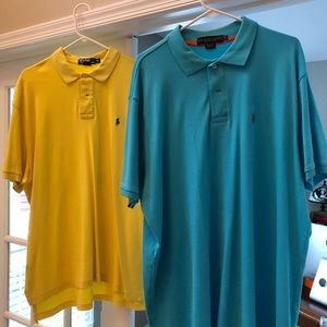 Two Men’s US Polo Assoc Shirts